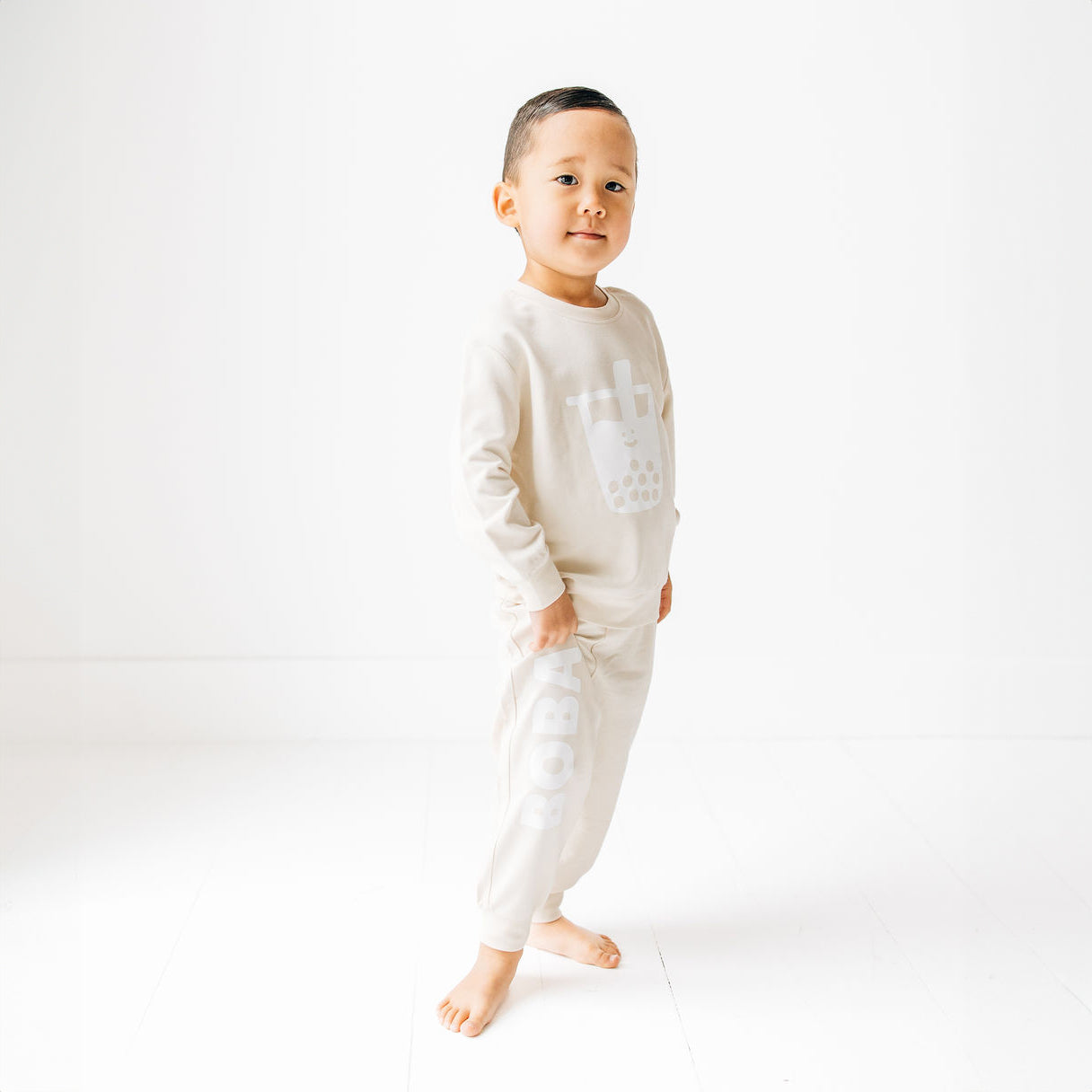 Boba Kids Matching Sweatshirt Jogger Set – A Jar of Pickles