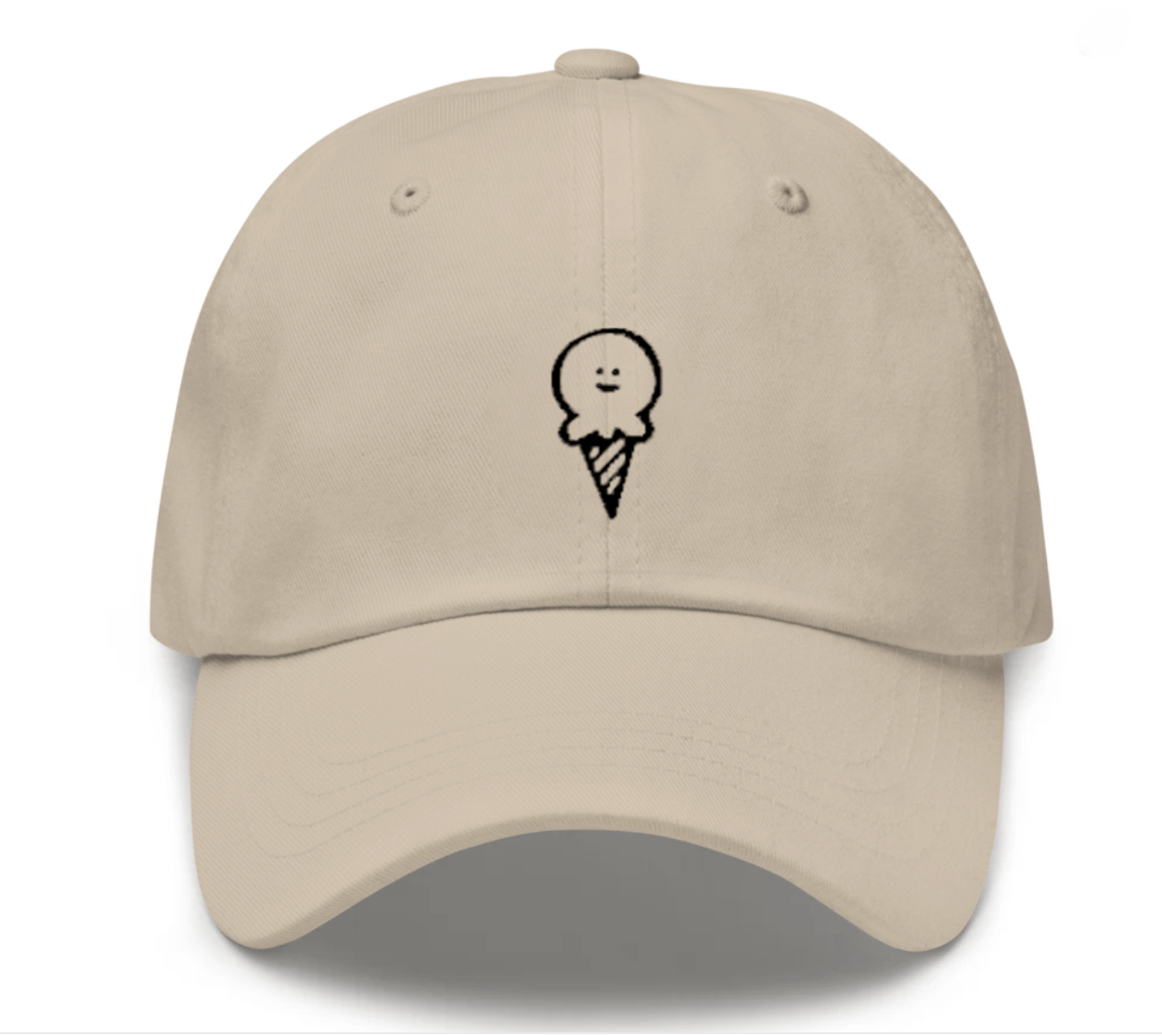Ice Cream Kids Embroidered Baseball Cap – A Jar of Pickles display picture 2