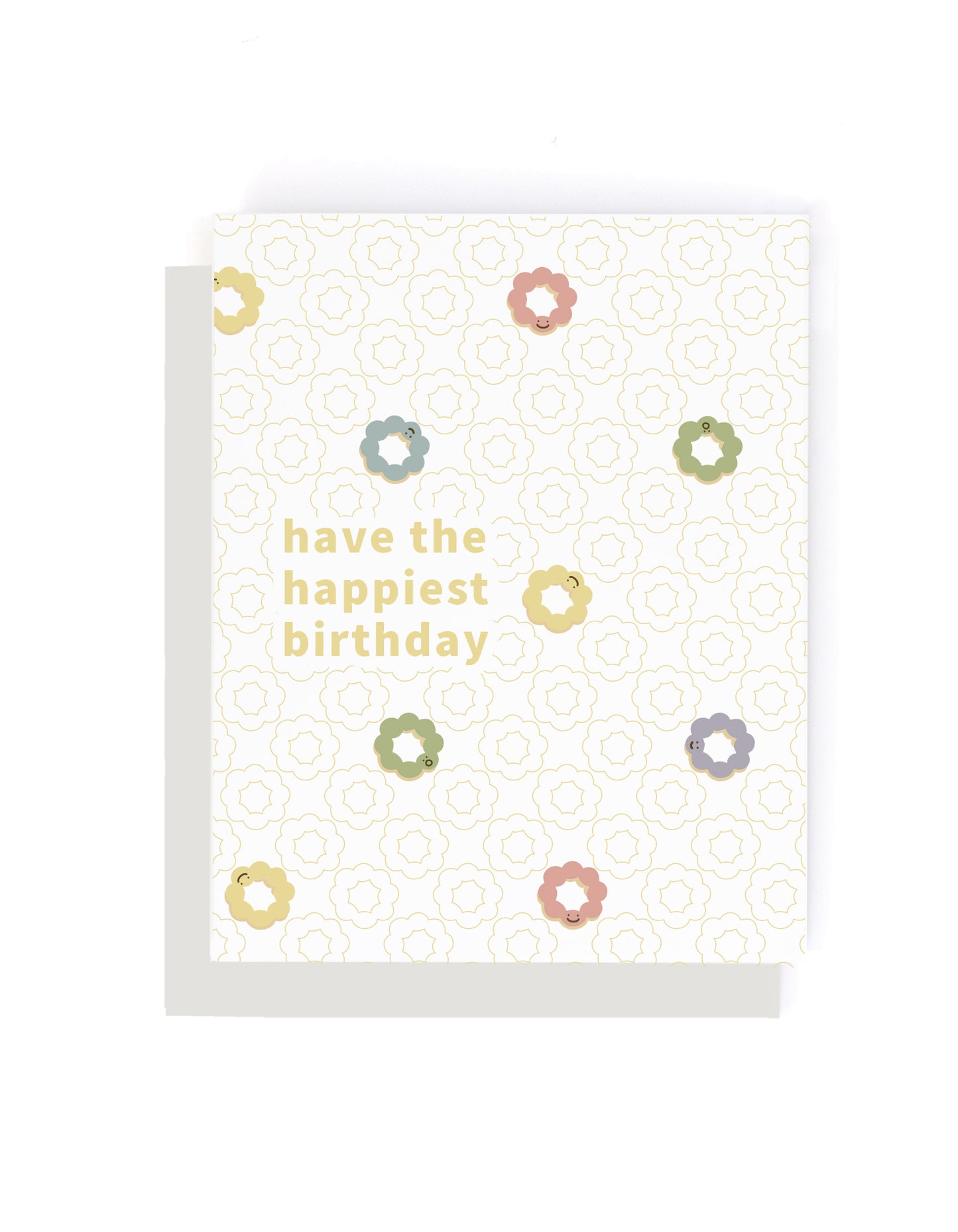 Mochi Donut Happiest Birthday Card