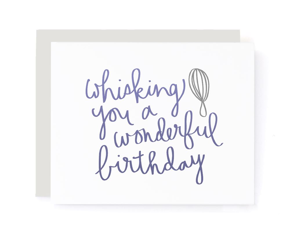 Whisking You A Wonderful Birthday Card card A Jar of Pickles