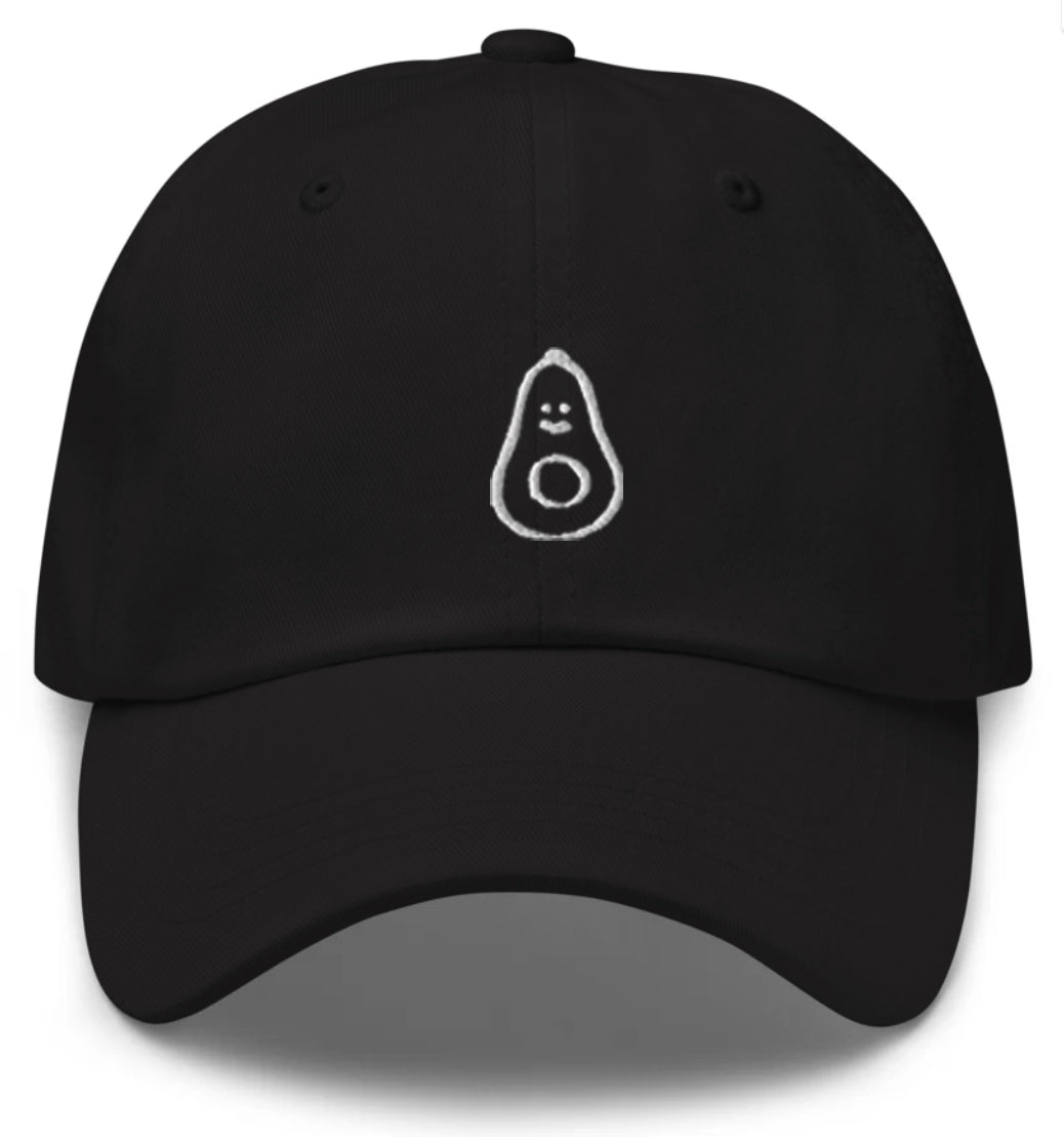 Avocado Embroidered Baseball Cap