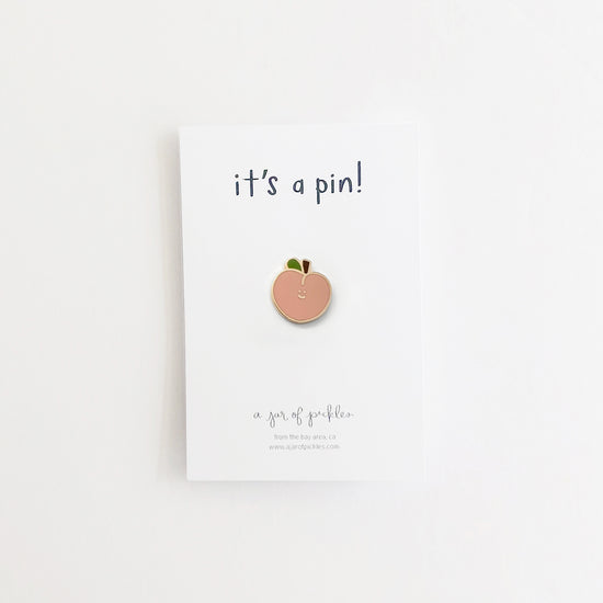 Peach Fruit Pin