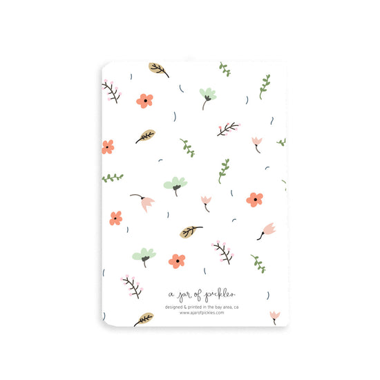 Floral Pocket Notebook Set of 2