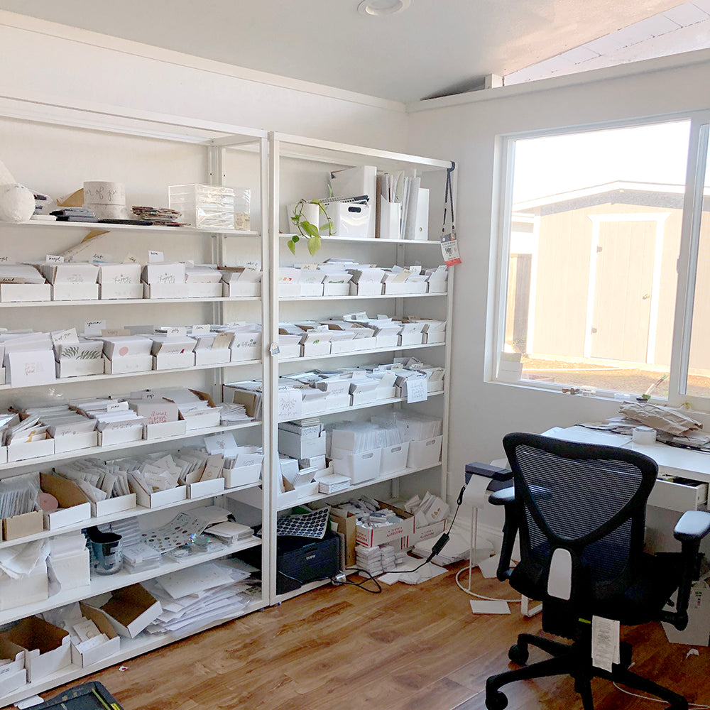 Office/ storage organization tour + remodel plans!