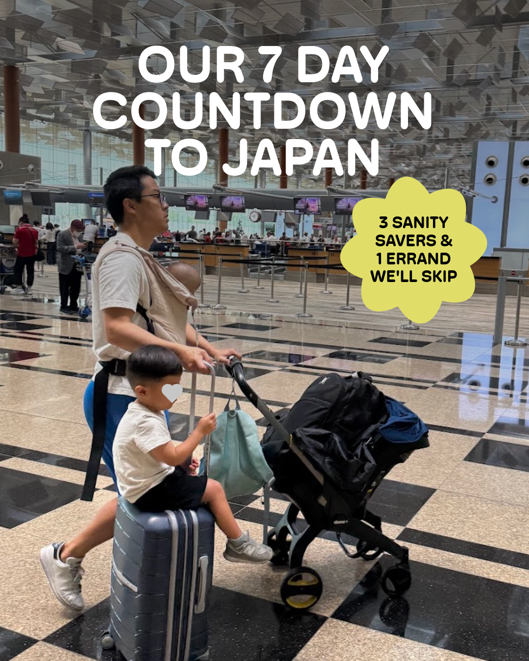 7 Days to Tokyo: Stress-free Departure Checklist