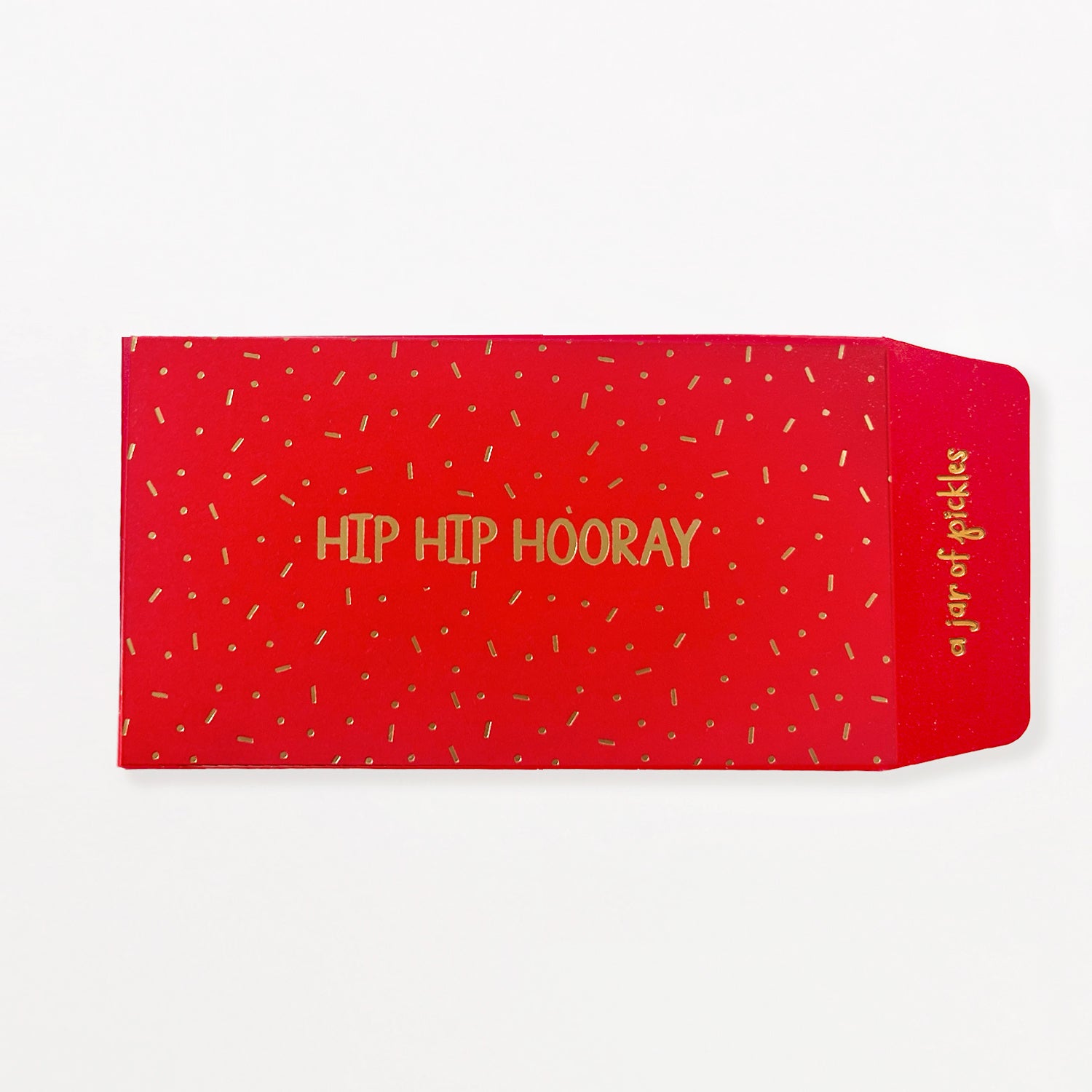 Hip Hip Hooray Red Envelope Set of 3 – A Jar of Pickles