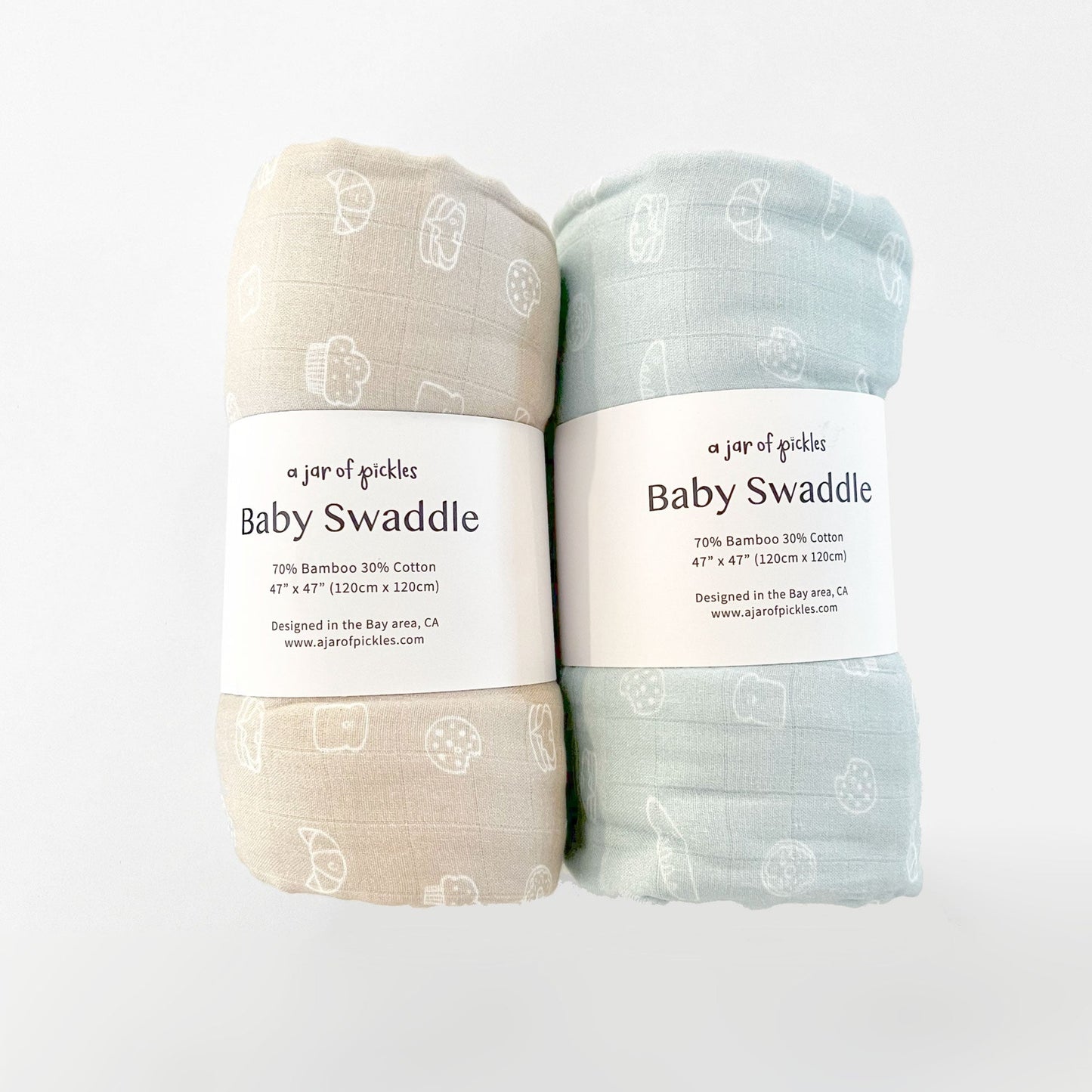 Carbs Bread Swaddle Blanket