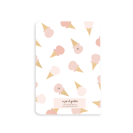 Ice Cream Pocket Notebook