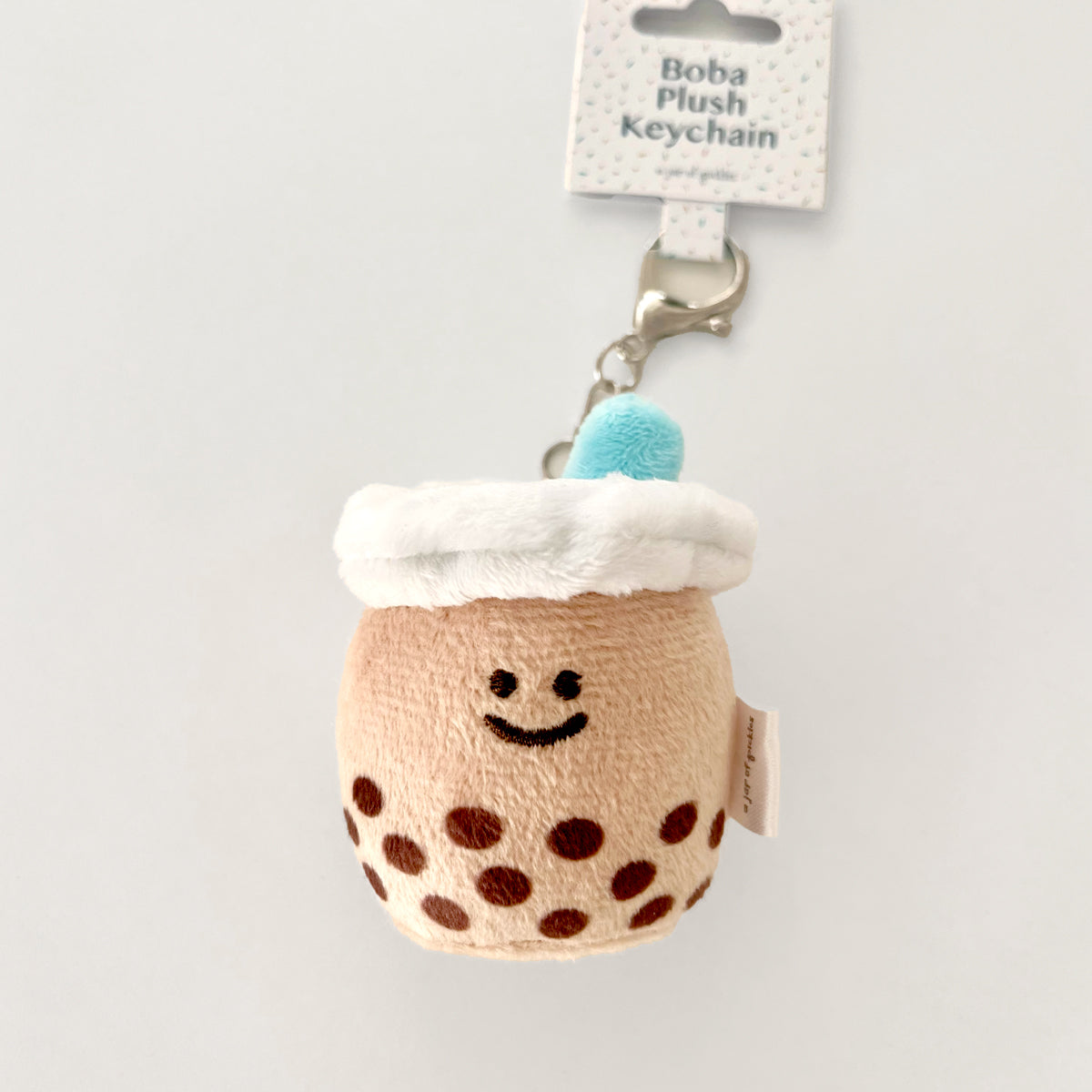 Load image into Gallery viewer, Mini Boba Milk Tea Plushie Keychain
