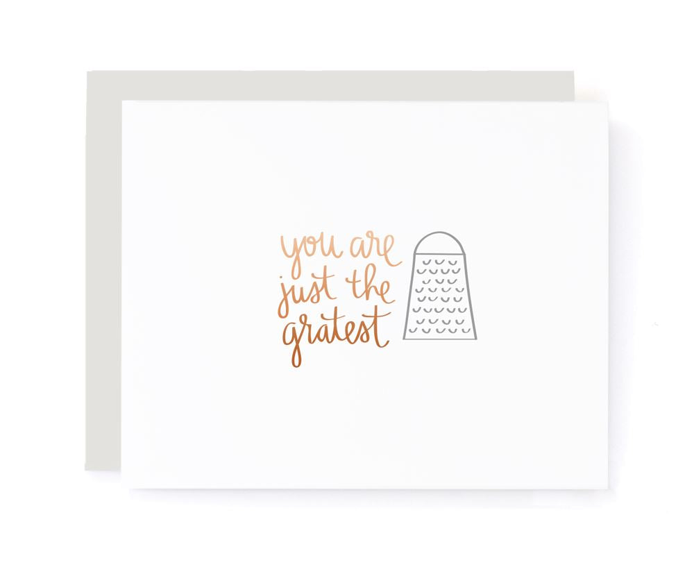 You are Just The Gratest Card card A Jar of Pickles