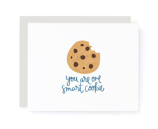 You Are One Smart Cookie Greeting Card card A Jar of Pickles