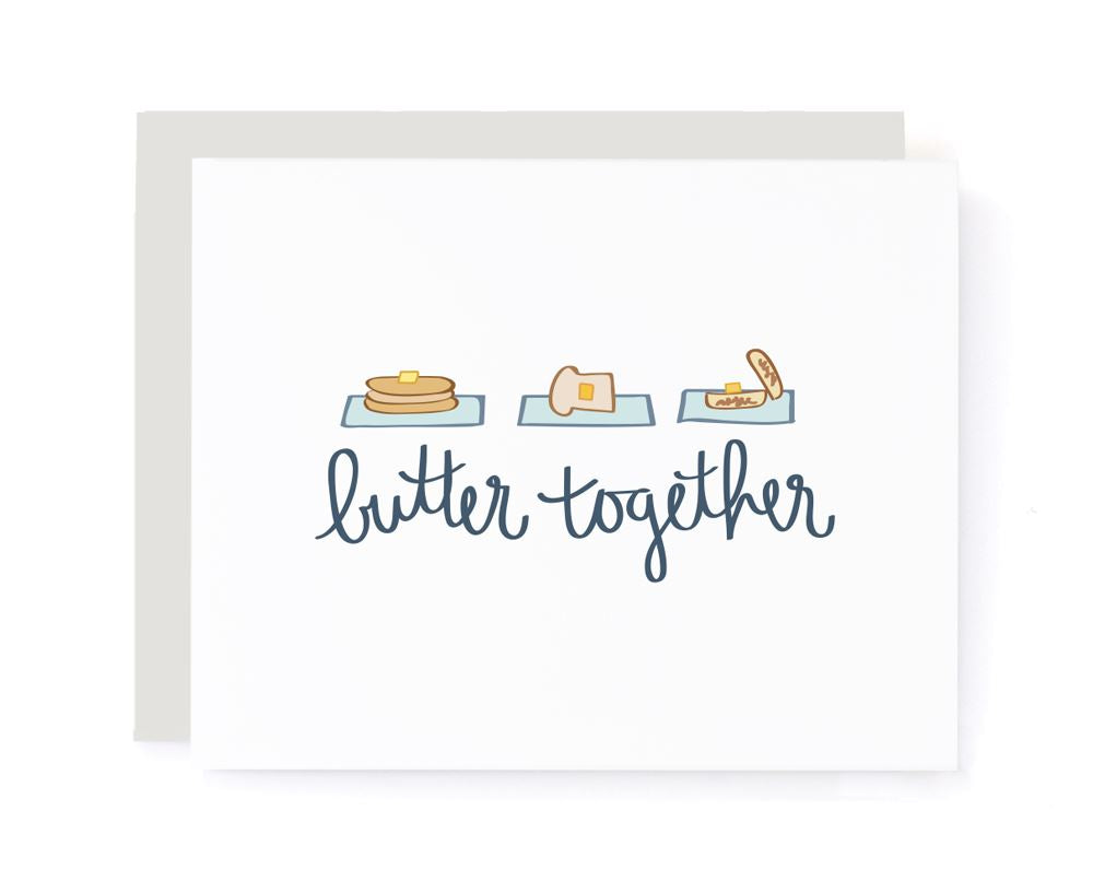 Butter Together Valentines Card card A Jar of Pickles