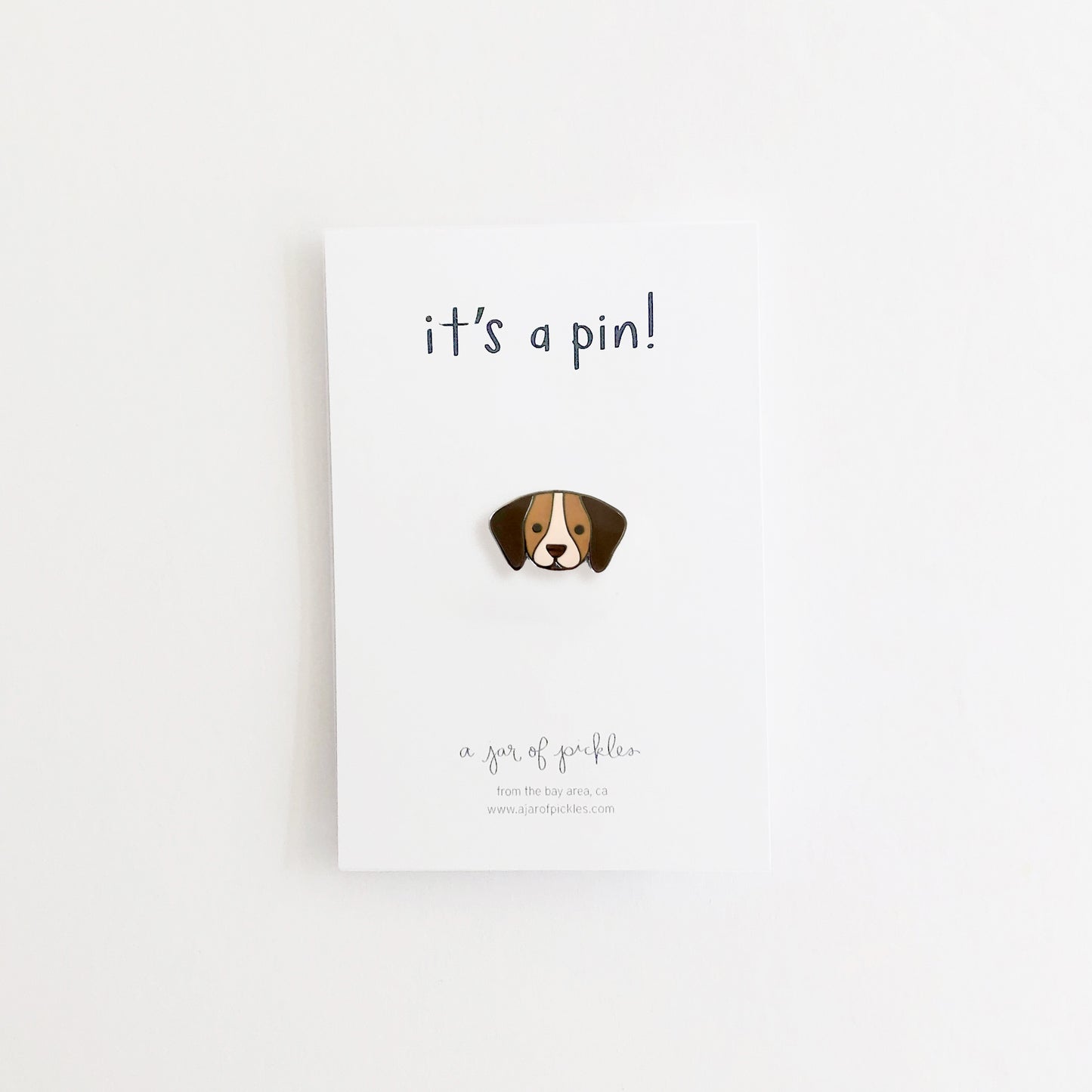 Beagle Dog Pin
