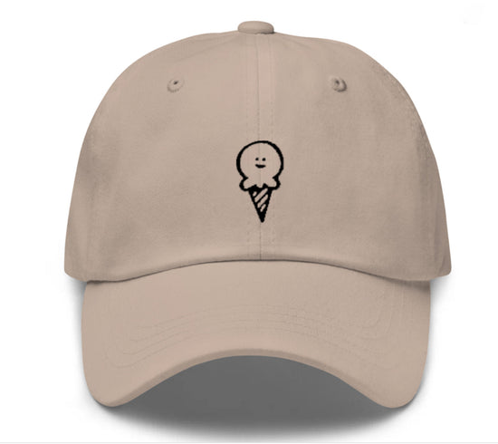Ice Cream Embroidered Baseball Cap