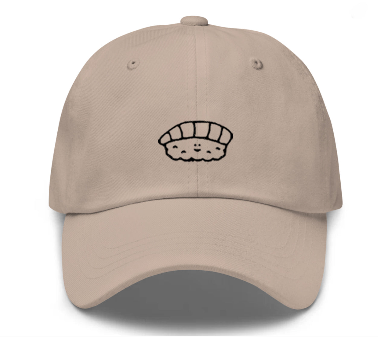 Sushi Embroidered Baseball Cap