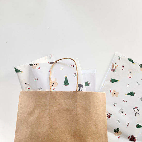 Dog Holiday Tissue Paper