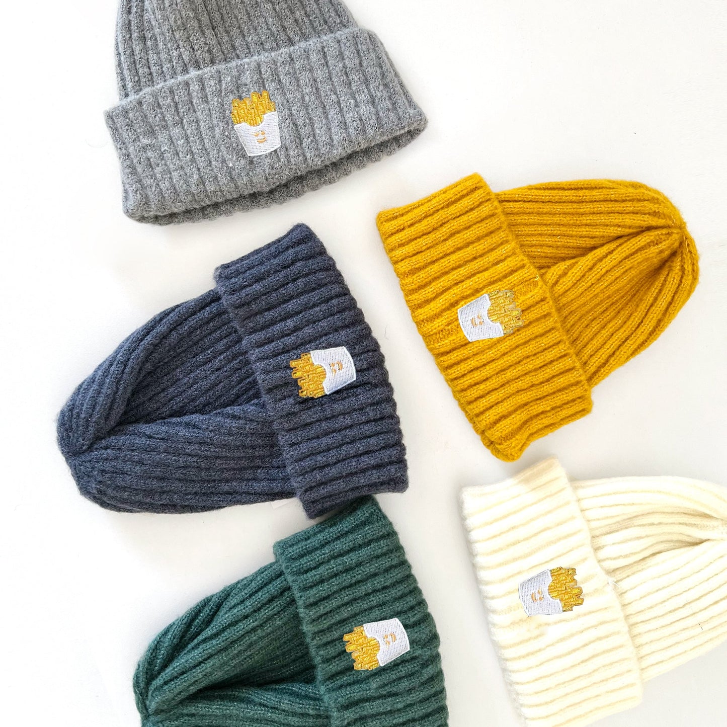 Load image into Gallery viewer, Fries Baby Beanie
