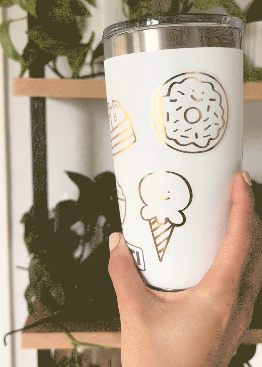 Starbucks Coffee Cup Of Coffee Sticker - Starbucks Coffee Cup Of Coffee  White Cup - Discover & Share GIFs