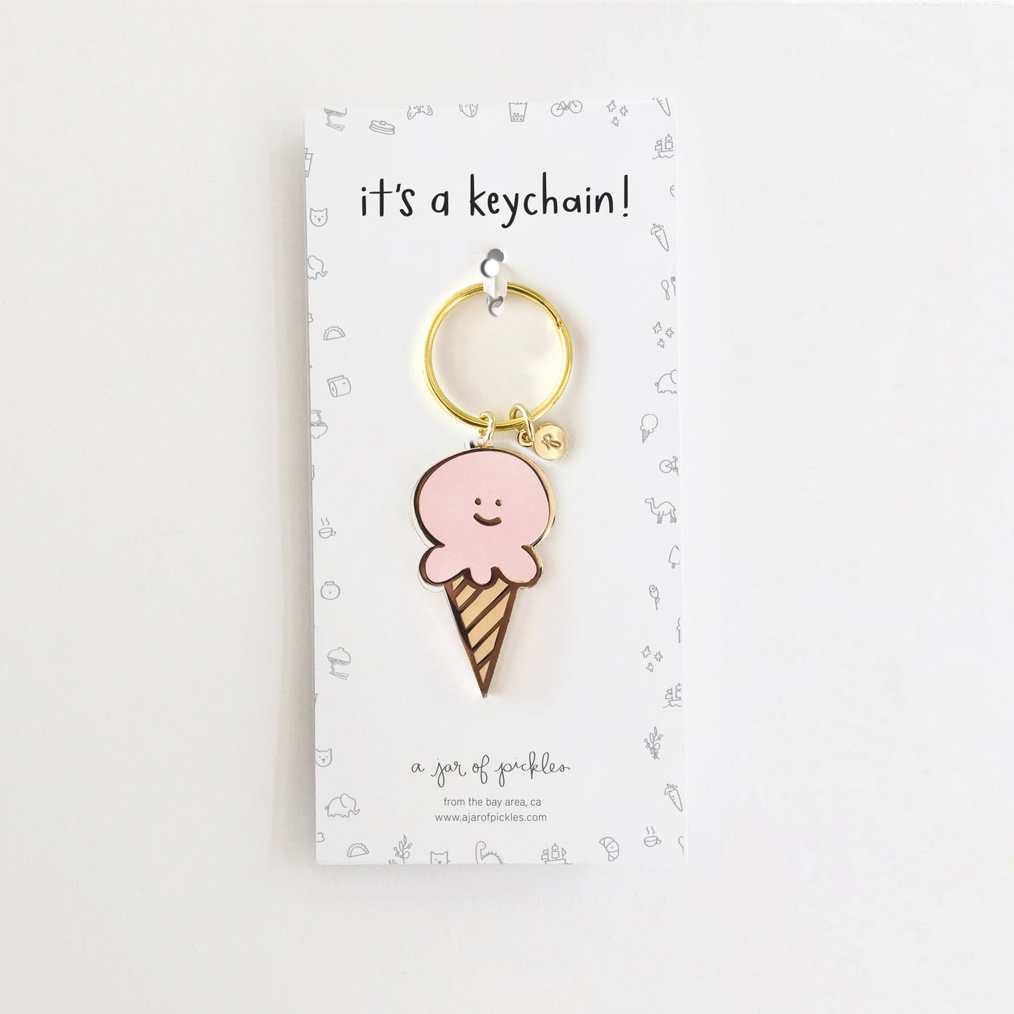 Ice Cream Keychain