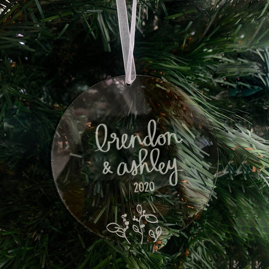 Load image into Gallery viewer, Custom Holiday Ornament: Names
