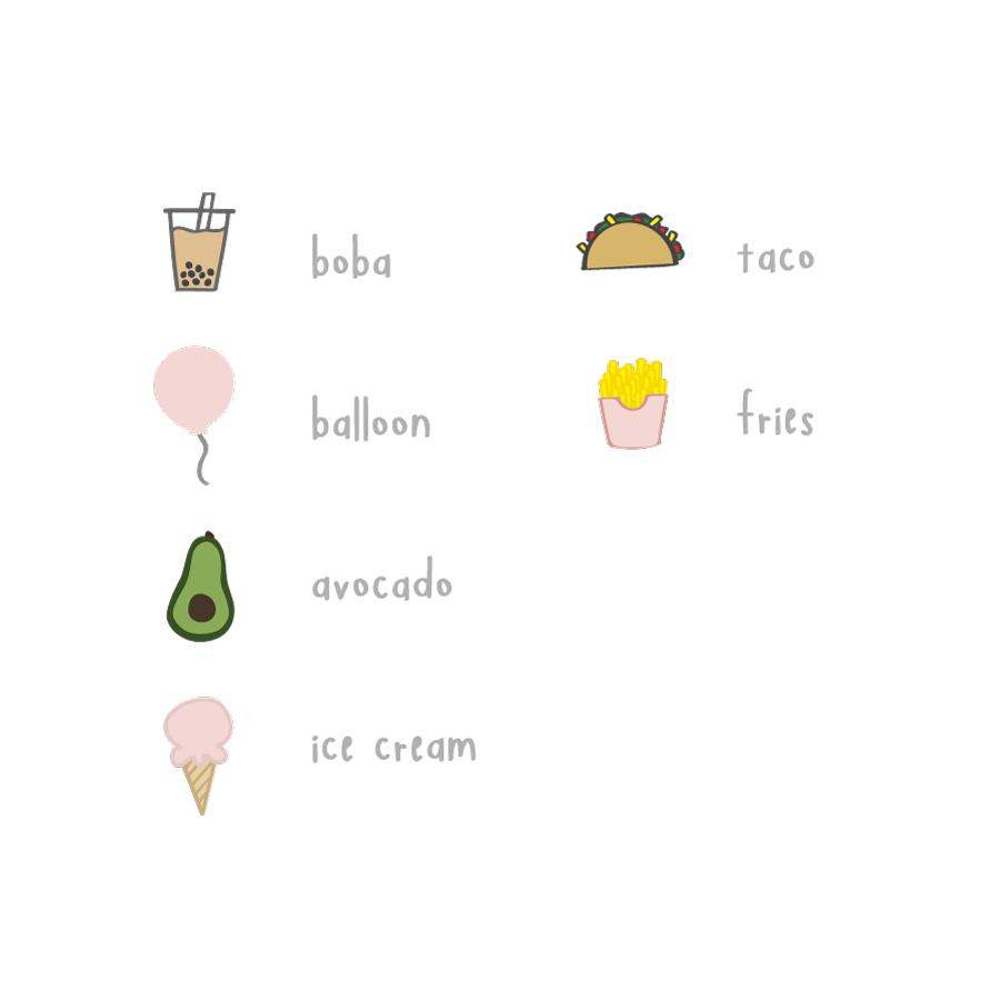 Icon Address Stickers A Jar of Pickles