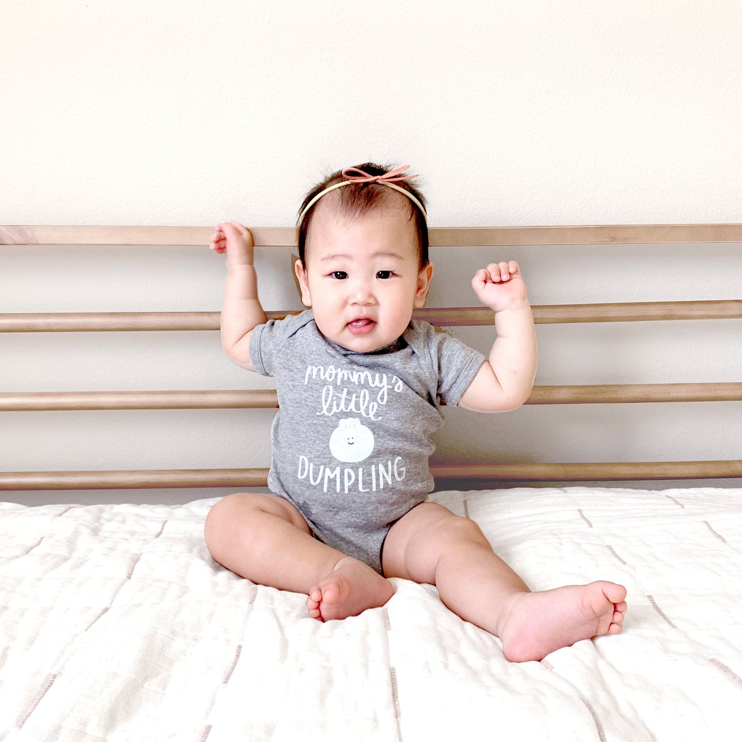 Load image into Gallery viewer, Mommy&amp;#39;s Little Dumpling Tee &amp;amp; Bodysuit (Last chance!)
